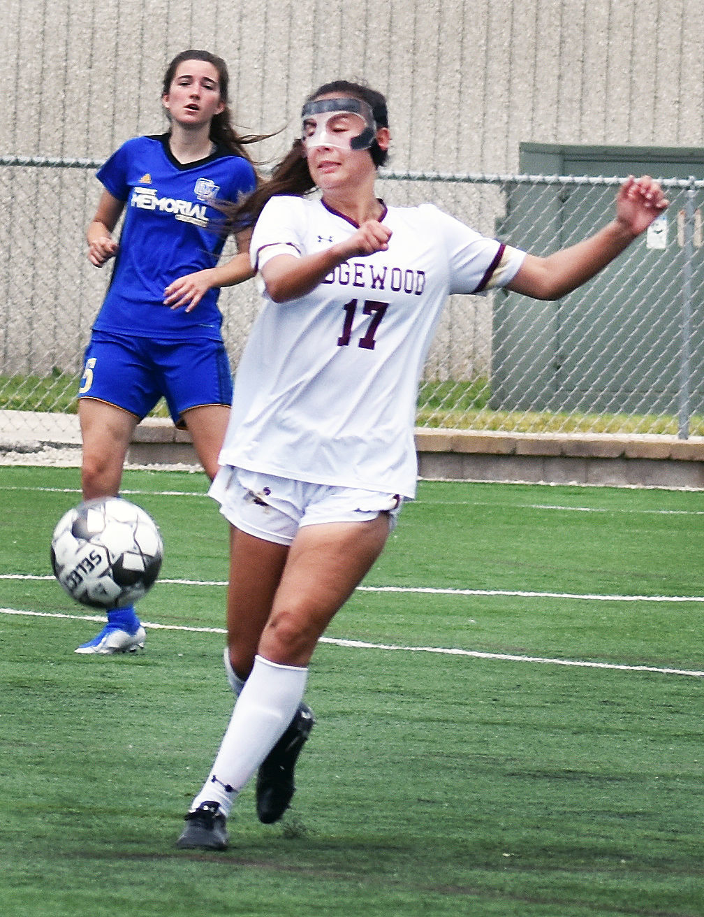 WIAA state girls soccer photo: Madison Edgewood's Madeline Cruz takes control